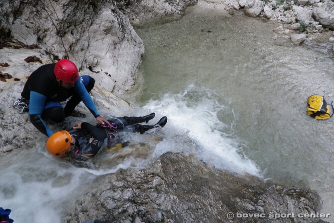 Advanced canyoning A+ package - Susec Waterfall and a point to clarify