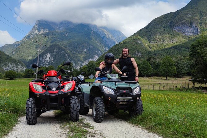 Adventure into Slovenian nature with a quad tour in Bovec. - Forest roads toward the Soca Canyon