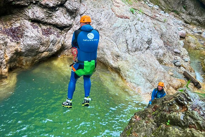 Beginner Canyoning Tour in the Sušec Canyon - Bovec Slovenia - Meeting in Čezsoča and getting fitted out