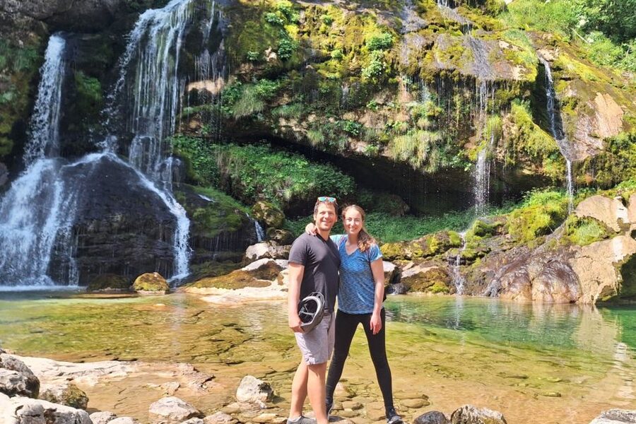 Bike Through Narnia: Waterfalls & Filming Location Bike Tour - Boka Waterfall from a dramatic viewpoint