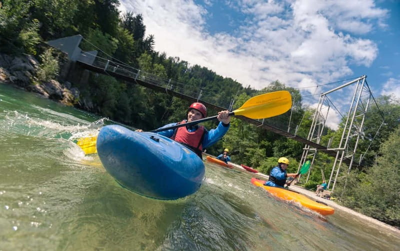 Bled: Sava River Kayaking Adventure by 3glav - Starting at 3glav Adventures in central Bled