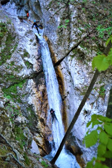 Bovec: 100% Unforgettable Canyoning Adventure + FREE photos - Jumps, slides, and clear pools