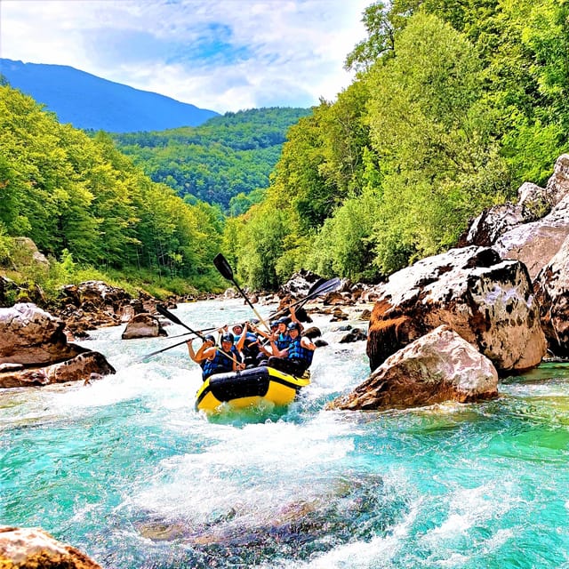 Bovec: Adventure Rafting on Emerald River Soča + FREE photos - The short drive to the river