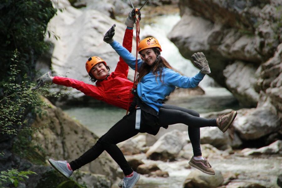 Bovec: Canyon Učja — The Longest Zipline Park in Europe - How scary is it?