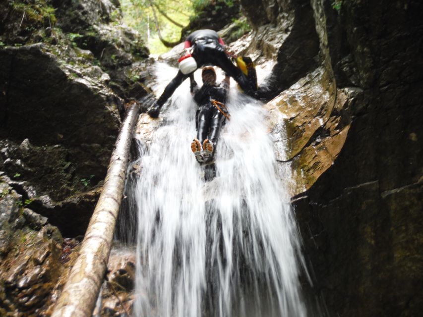 Bovec: Canyoning in Triglav National Park Tour + Photos - Three hours of swimming, walking, and rappelling