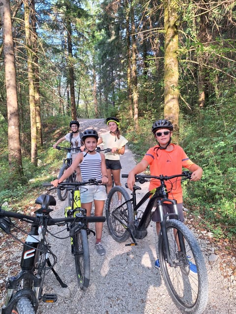 Bovec E-bike tour - Exploring hidden gems - Šunik Water Grove and its small waterfalls