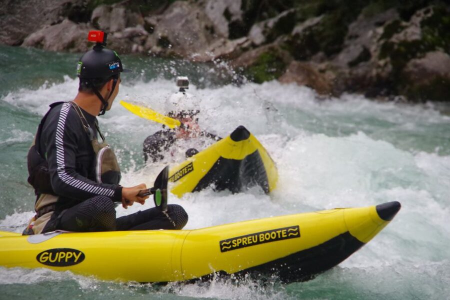 Bovec: Half-Day Kayaking Trip Down the Soča - The first 1.5-hour river section