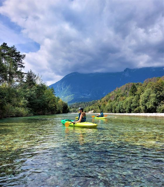 Bovec: Iconic Sit-on-Top Kayak Tour on Soča River +FREEphoto - The 15-minute safety briefing