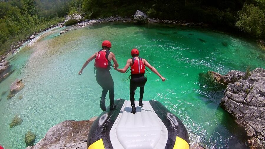 Bovec: Soca River Adventure Rafting With Photos Included - Getting into the wetsuit and learning the basics