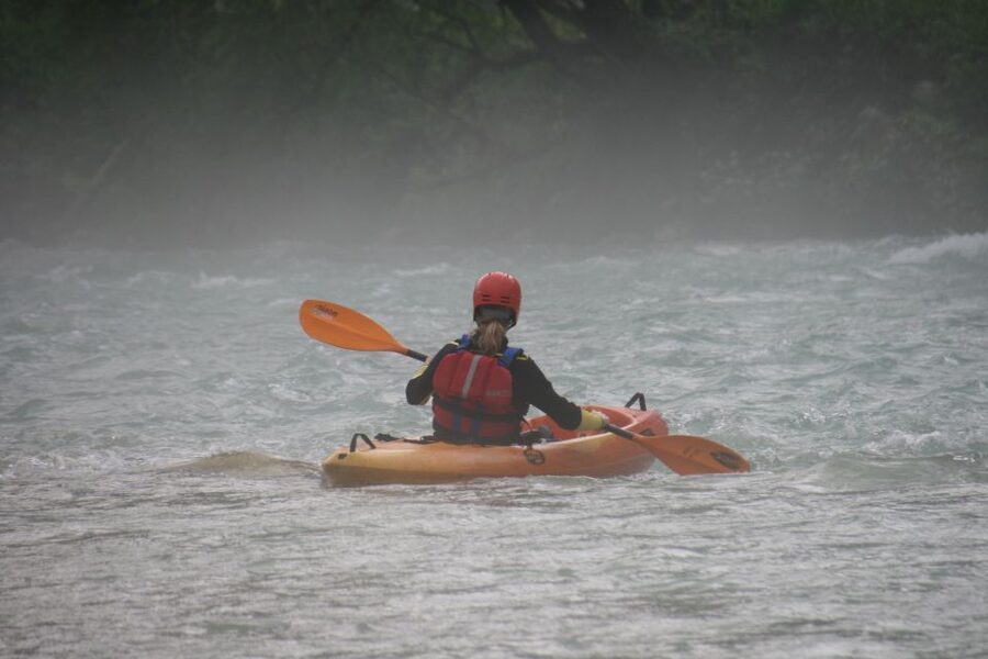 Bovec: Whitewater Kayaking on the Soča River - The Value of $80