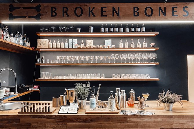 Broken Bones Gin Experience - The tasting: more than a single glass