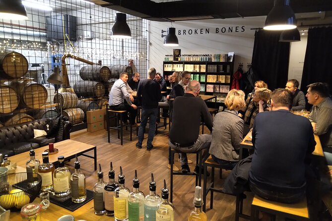 Broken Bones Spirits Tasting - What the 25-minute Broken Bones tasting includes