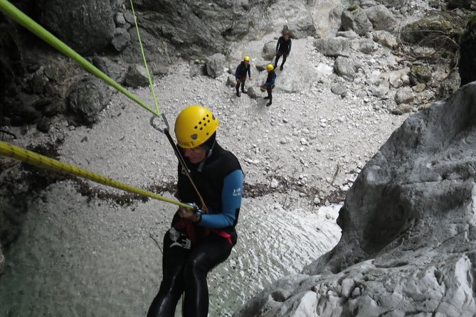 Canyoning Fratarica - Inside the canyon, expect more than one big rappel