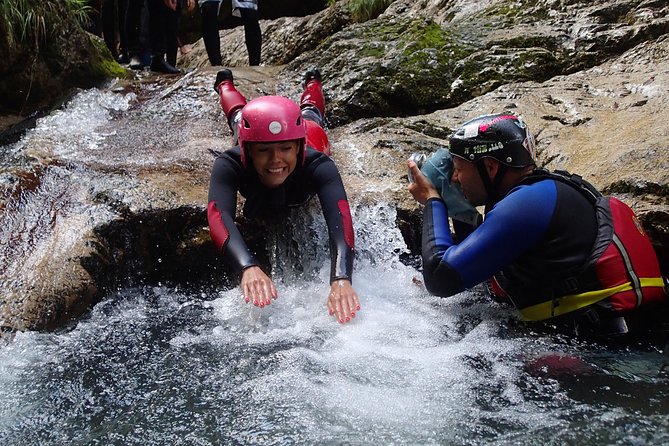 CANYONING in Susec from Bovec, Families welcome, photo service - Photos at the end of the trip