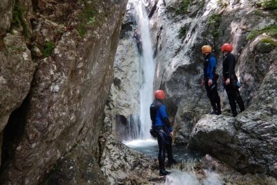 Canyoning in Susec Gorge from Bovec