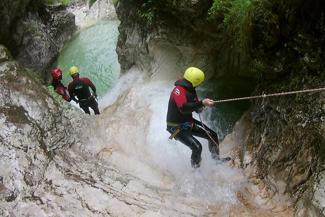 Canyoning In The Triglav National Park - A mountain setting inside Triglav National Park