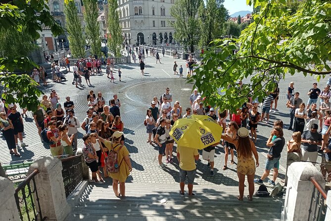Classic Ljubljana Group Tour - Congress Square and the end of the route