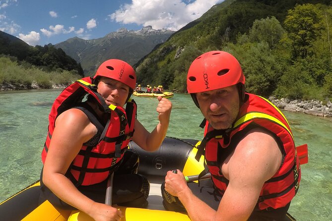 CLASSIC RAFTING on Soča river - Family appeal, with a few limits