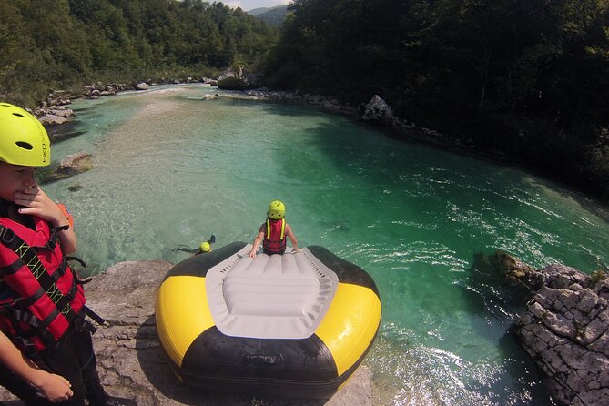 CLASSIC RAFTING on Soča river - From Kobarid to the river put-in