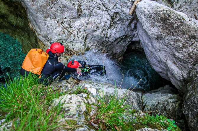 Family Beginner Canyoning in Sušec, Bovec With Photos - Boka Waterfall and the route toward the gorge