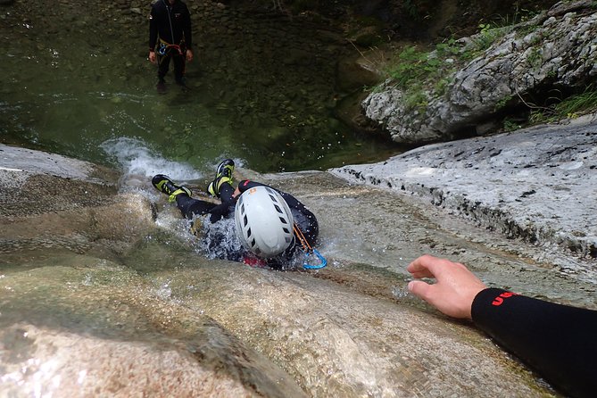 Family Canyoning near Lake Bled - A three-hour outing with a compact action section