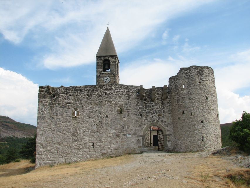 From Koper: Half-Day Villages and Traditions Tour - Socerb Castle and the first look inland