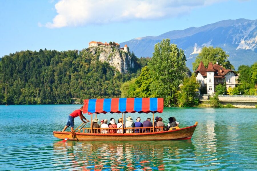 From Ljubljana: Lake Bled & Postojna Cave with Entry Tickets - Predjama Castle in a cave mouth