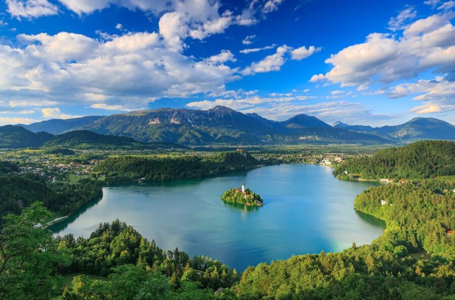From Ljubljana: Lake Bled & Postojna Cave with Entry Tickets - Lake Bled, the day’s postcard moment