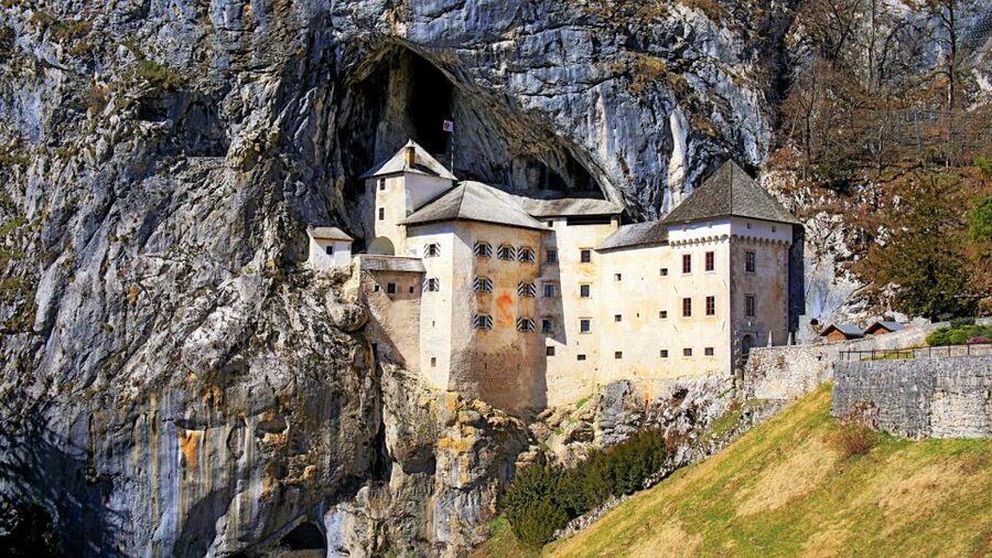 From Ljubljana: Postojna Cave & Predjama Castle Guided Trip - Predjama Castle under the cliff