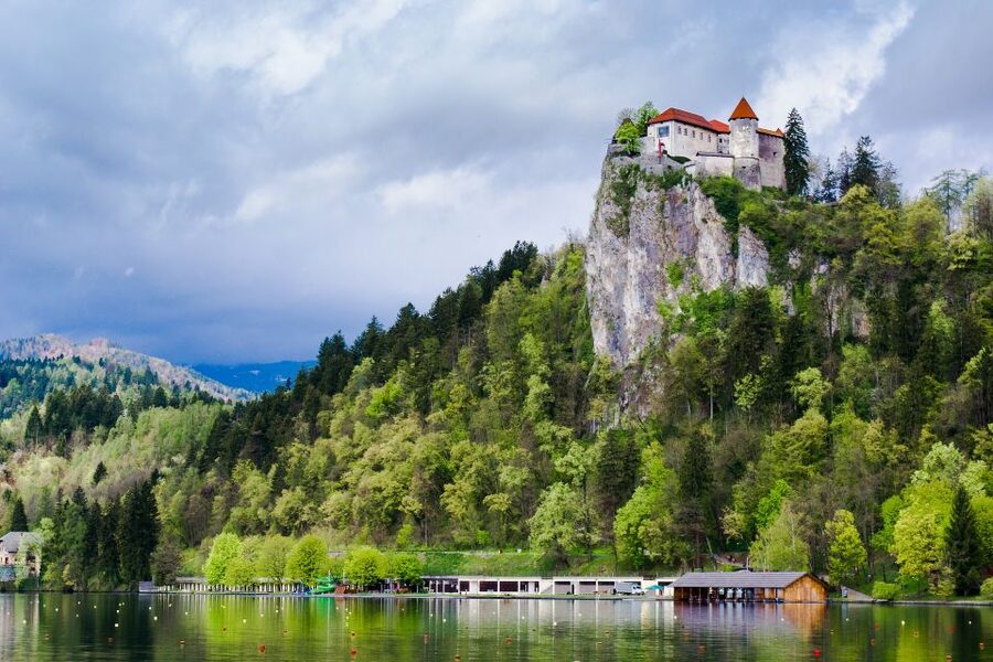 From Zagreb: Postojna Cave, Lake Bled, Ljubljana Day Trip - Lake Bled and the Castle Above the Water