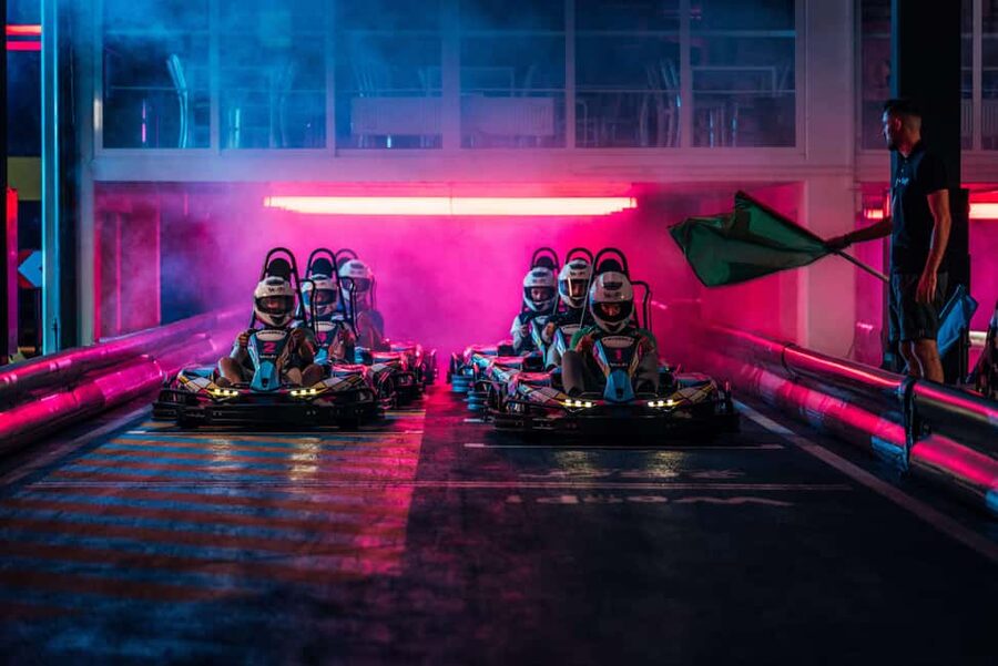 Gokart experience at Woop! karting - the fastest attraction - Five Speed Levels Make Progress Part of the Fun