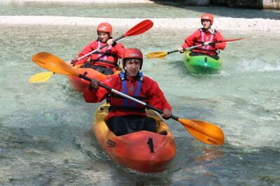 Guided Sit on Top Kayak Trip on Soca River