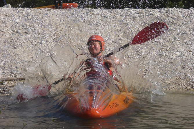 Guided Sit on Top Kayak Trip on Soca River - Paddling the Soca River