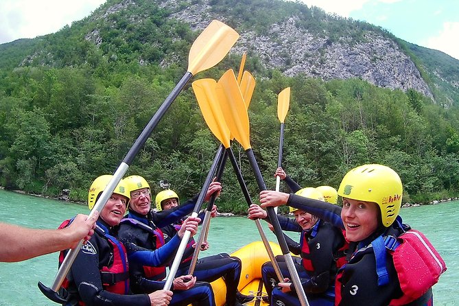 Half Day Rafting On Soca River - The rapids, rocks, and optional water play