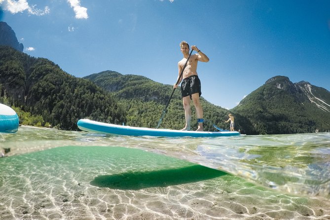 Half Day Stand-up Paddle Boarding (SUP) trip on Lake Predil - Why Lake Predil is a good place to learn SUP