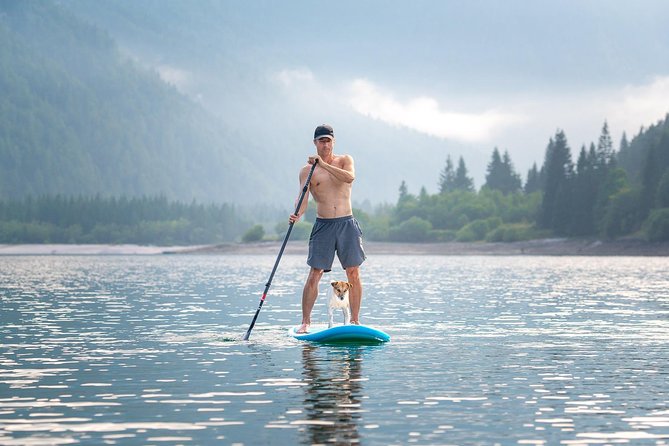 Half Day Stand-up Paddle Boarding (SUP) trip on Lake Predil - What makes Andrej’s guiding style useful