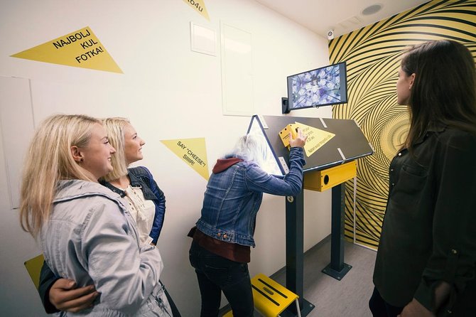 House of Illusions Ljubljana Entrance Ticket - The upside-down room is the main photo stop