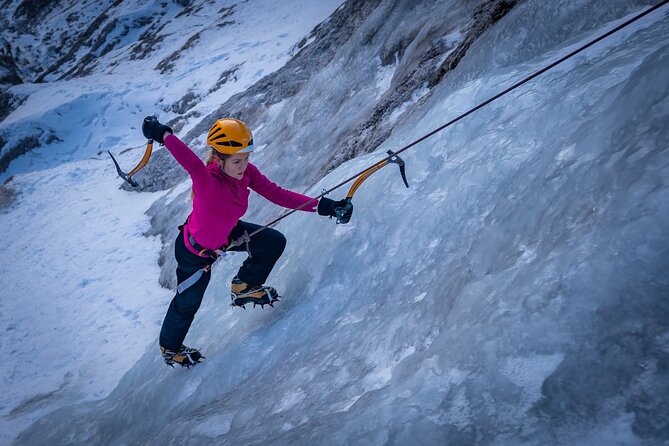 Ice Climbing - Why this ice climb works for a Bled winter day