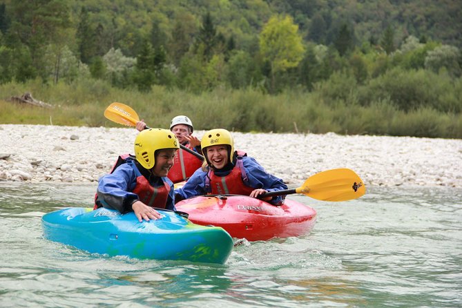 Kayak Course on Soca River - The guides make the difference