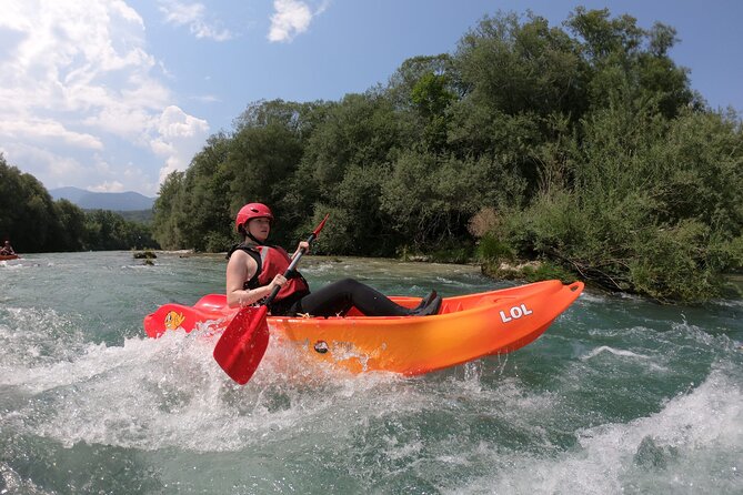 Kayaking in Bled - Leaving Bled for the Sava Dolinka
