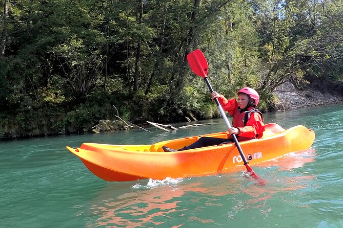 Kayaking in Bled - The midway stop, swimming, and optional cliff jump