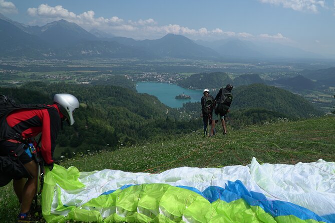 Lake Bled Tandem Paragliding - What the pilots add to a first flight
