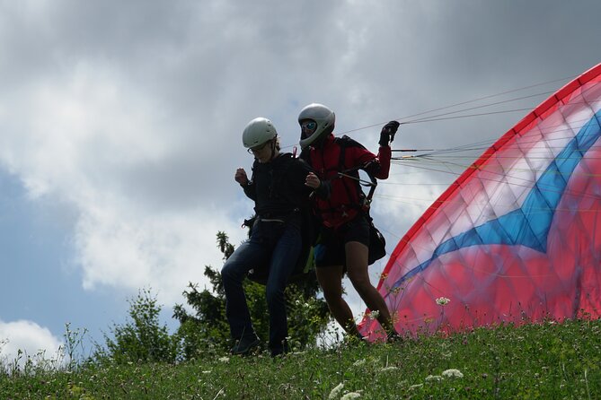 Lake Bled Tandem Paragliding - Takeoff, flight, and landing near the lake