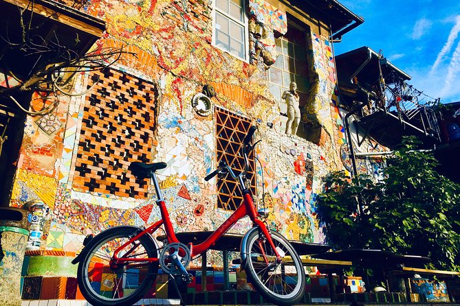 Ljubljana Bike Tour - The possible Skyscraper stop and included snack
