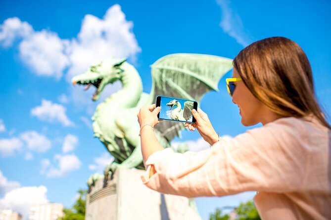 Ljubljana boat cruise and walking tour - Starting at Prešeren Square with Ljubljana in miniature