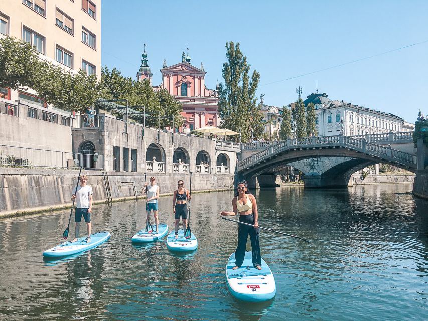 Ljubljana: Stand-Up Paddle Boarding Tour - Local stories without a formal lecture
