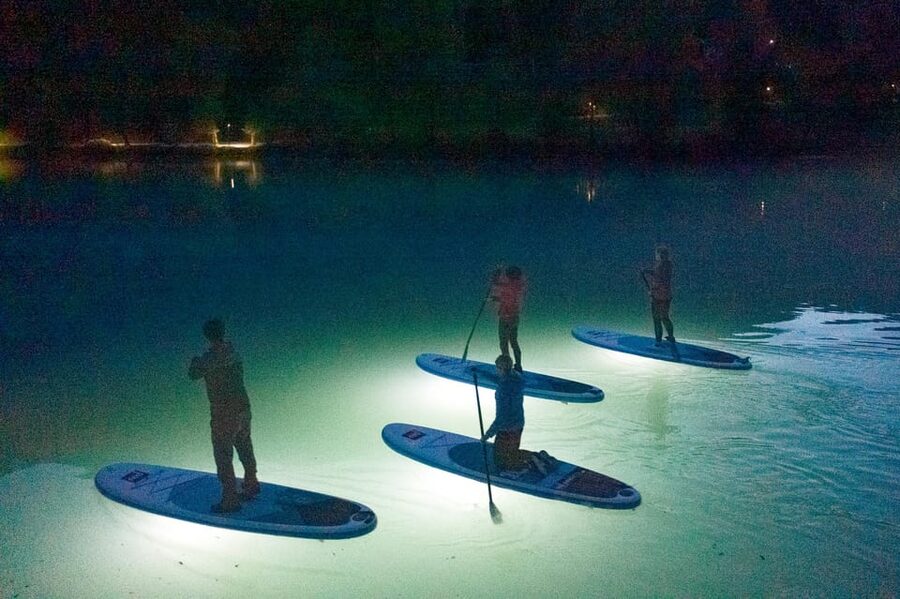 Most na Soci Evening SUP Excursion from Bovec - Returning to Bovec with photos in hand