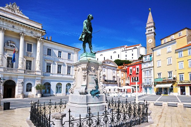 Piran and Scenic Slovenian Coast-Private Experience from Koper - Tartini Square, church views, and time at the water