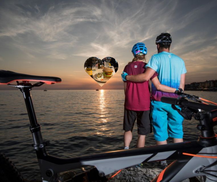 Piran: e-bike&snack in Istria - Guided riding or going your own way
