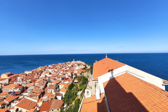 Piran Old Town Walking Tour - First of May Square and Piran’s smaller churches